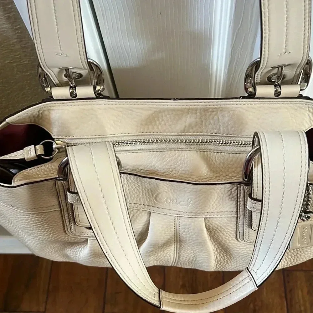 Coach Soho Pleated Leather shoulder Bag